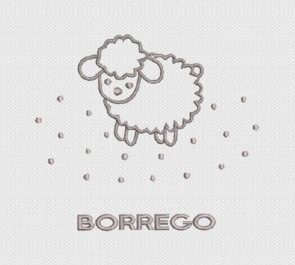 Babero 18 Centímetros Azul Plumbago