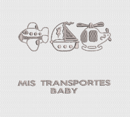 Babero 18 Centímetros Azul Plumbago