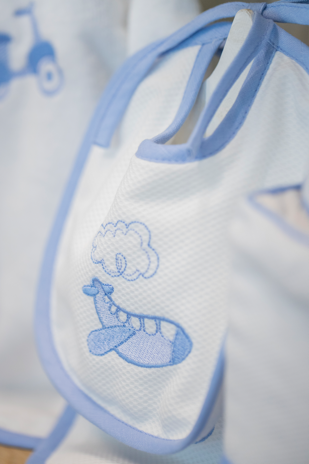 Babero 18 Centímetros Azul Plumbago