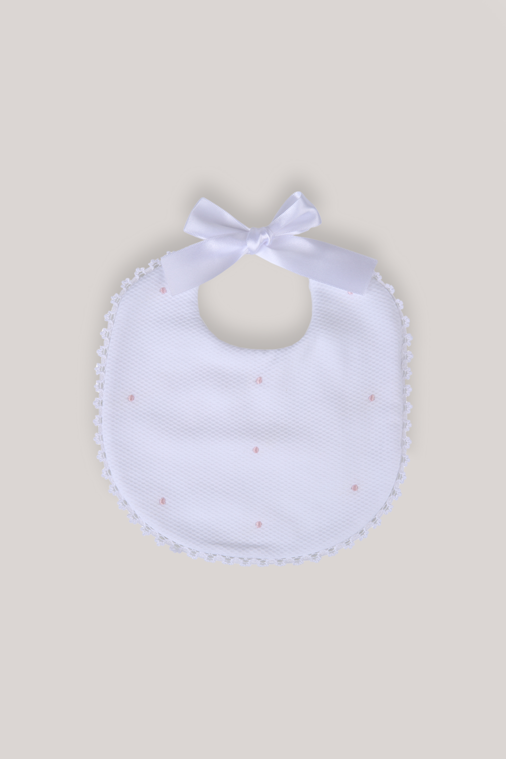 Babero Ceremonia 18 Centímetros Blanco