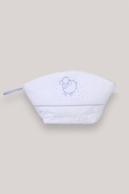 Bolsa Multiusos Chica Rayas Azul