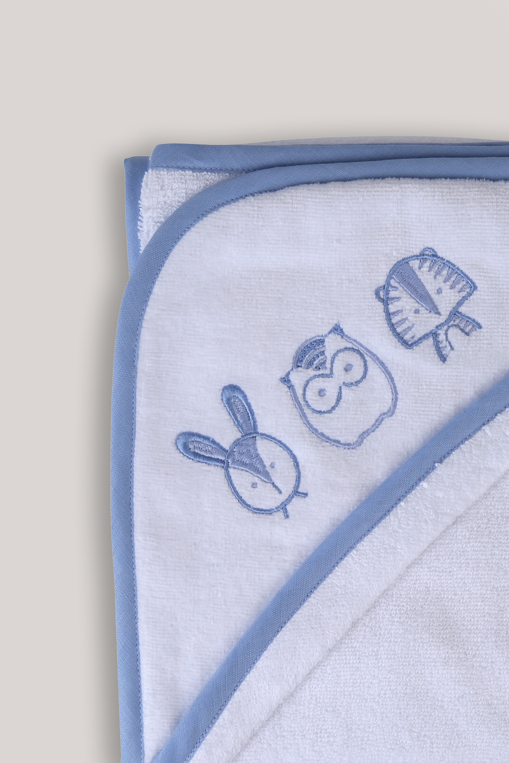 Toalla Capucha Azul Plumbago