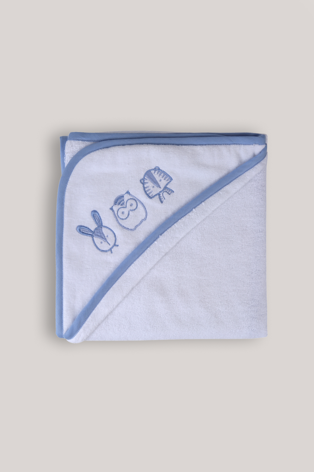 Toalla Capucha Azul Plumbago