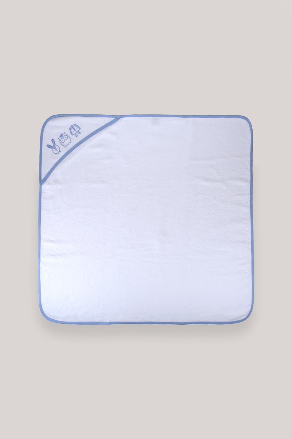 Toalla Capucha Azul Plumbago