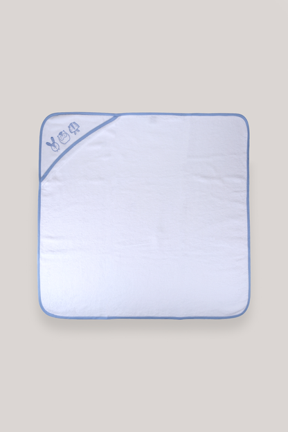 Toalla Capucha Azul Plumbago