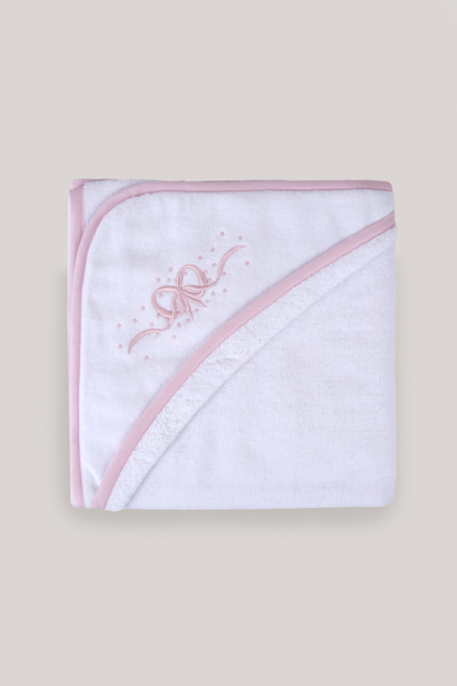 Toalla Capucha Rosa