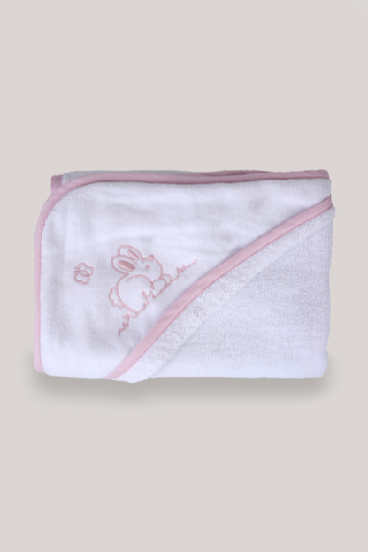 Toalla Capucha Rosa