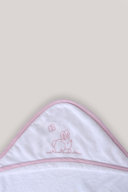 Toalla Capucha Rosa
