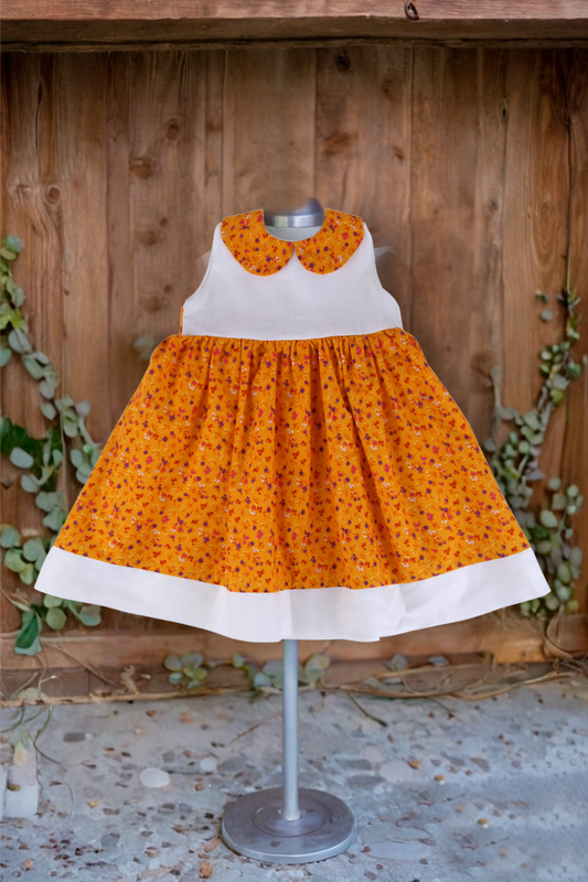 Vestido Algodón Flores